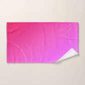 Hot pink bad handdoek (Handdoek)