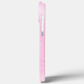 Hot Pink Ballerina Dance Sparkle gepersonaliseerd Case-Mate iPhone Case (Achterkant / Links)