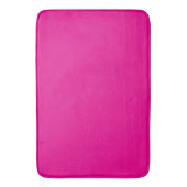 Hot Pink Bath Mat. Badmat (Voorkant Verticaal)