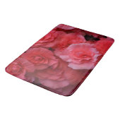Hot Pink Begonia Floral Badmat (Gekanteld)