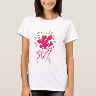 Hot Pink Bird T-shirt