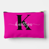 Hot Pink Black Monogram Etui (Achterkant)