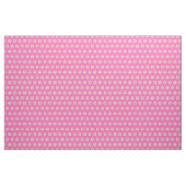 Hot Pink Bohemian Daisy Pattern Stof (Yard (91,4 cm))