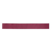  Hot Pink Buffalo Plaid Patterns Satijnen Lint (Voorkant)