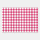 Hot Pink Caps Diplomas Mixed Graduation Patterns Inpakpapier Vel (Voorkant 3)