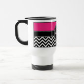 Hot Pink Chevron Monogram Jennifer R Chic Reisbeker (Links)