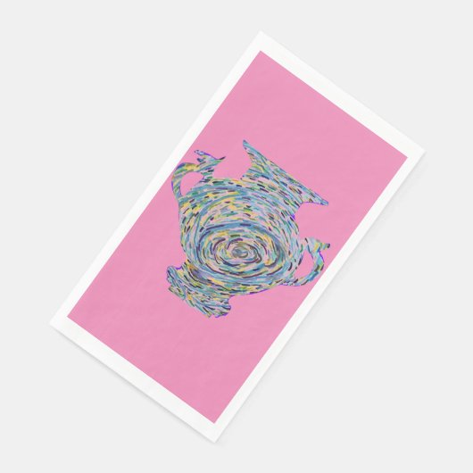 Hot Pink Chinoiserie Ginger Jar Jars Servet (Hoek)