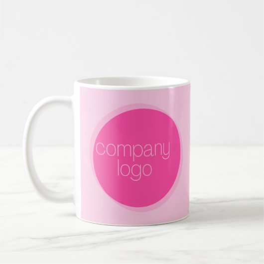  HOT PINK COMPANY LOGO CUSTOM KOFFIEMOK (Links)