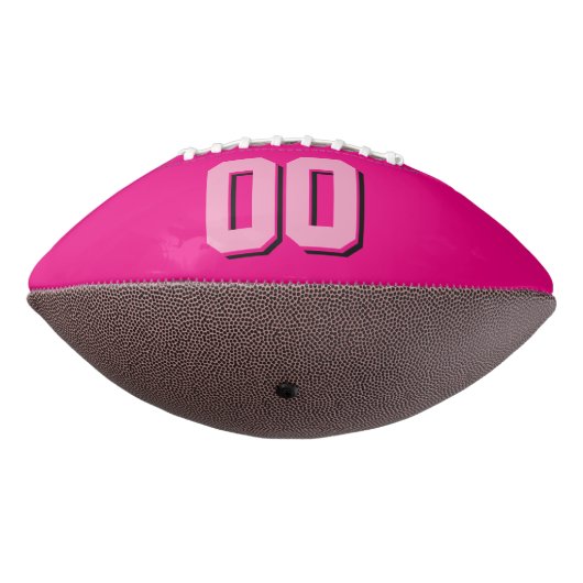 HOT PINK Custom Football (Gedraaid 270)