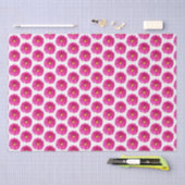 Hot Pink Daisy Floral Tissue Paper Tissuepapier (Craft)