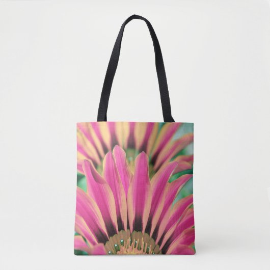 Hot Pink Daisy Petals Tote Bag (Voorkant)