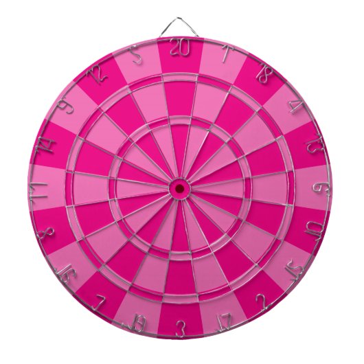 Hot pink dartbord (Voorkant)