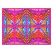 Hot Pink Desert Inspirations Tafeldoek Tafelkleed (Voorkant (Horizontaal))