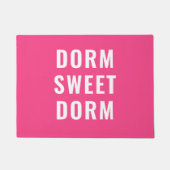 Hot Pink Dorm Sweet Dorm Deurmat (Voorkant)
