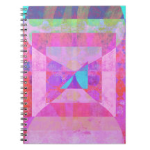 Hot Pink Dream #1 Mixed Media Spiral Notitieboek