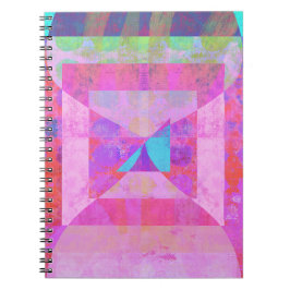 Hot Pink Dream #1 Mixed Media Spiral Notitieboek
