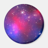 Hot Pink en Blue Pandora's Cluster Celestial Magneet (Voorkant)