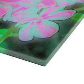 Hot Pink en White Peppermint Twist Garden Phlox Snijplank (Hoek)