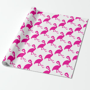 Hot Pink Flamingo Cadeaupapier