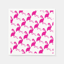 Hot Pink Flamingo Servet