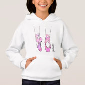 Hot Pink gepersonaliseerd ballet (Voorkant)