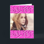 Hot Pink Girl's 21st Birthday Party Foto Kaart<br><div class="desc">Voeg een foto van het verjaardagsmeisje of van het verjaardagsmeisje met haar vrienden toe aan deze gemakkelijk te gebruiken hete roze fotokaart.</div>