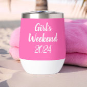 Hot Pink Girl's Weekend Script gepersonaliseerd
