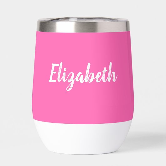 Hot Pink Girl's Weekend Script gepersonaliseerd (Achterkant)