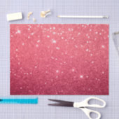 Hot Pink Girly Bokeh Twinkle Glitter Gifts Tissuepapier (Craft)
