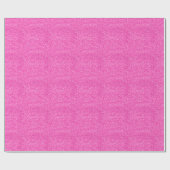 Hot Pink Glitter Cadeaupapier (Vlak)