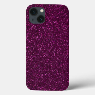 Hot Pink Glitter-effect Case-Mate iPhone Case