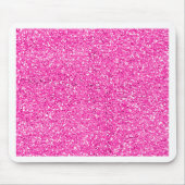 Hot Pink Glitter Muismat (Voorkant)