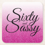Hot Pink Glitter Ombre 60 en Sassy 60th Birthday Kartonnen Onderzetters<br><div class="desc">Deze 60ste verjaardagspapieren onderzetters zijn perfect voor het maken van een geweldige viering van de 60ste verjaardag op een roze roze glitter ombre achtergrond. De woorden zestig en assy worden geplaatst gebruikend modern manuscript. Neem contact met ons op via onze winkel als je hulp of overeenkomende producten nodig hebt. Wij...</div>