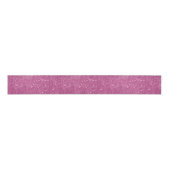 Hot Pink Glitter Sparkles Grosgrain Lint (Voorkant)