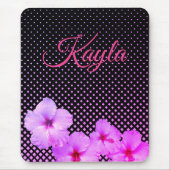 Hot Pink Hibiscus Muismat (Voorkant)