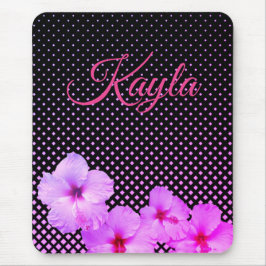 Hot Pink Hibiscus Muismat