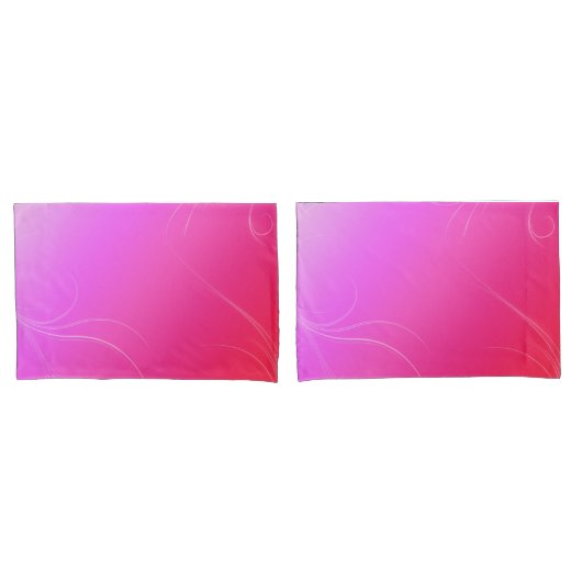 Hot pink kussensloop (Voorkant-Set)