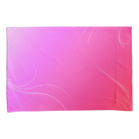 Hot pink kussensloop (Voorkant-Rechts)