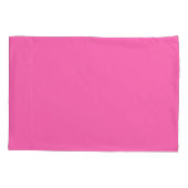 Hot pink kussensloop (Achterkant)