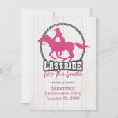 Hot Pink laatst gerijpt voor de uitnodiging voor e (Voorkant)