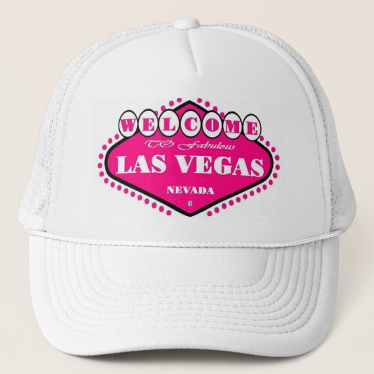 HOT PINK Las Vegas Sign Pet (Voorkant)