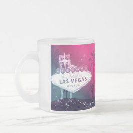 Hot Pink Las Vegas Wedding Keepslag Matglas Koffiemok