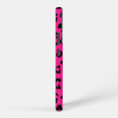 Hot Pink Leopard en Zebra Animal Print Samsung Galaxy Hoesje (Rechterkant)