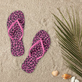 Hot Pink Leopard Girly Teenslippers