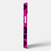 Hot Pink Leopard Print iPad Mini Case (Achterkant / Rechts)