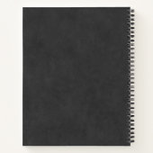 Hot Pink Lips Glamoureus Illustratie Notitieboek (Achterkant)