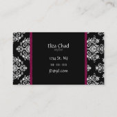 Hot Pink Make-up artist Visitekaartjes (Achterkant)