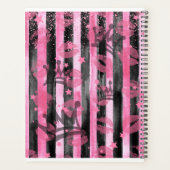  Hot Pink Marie Antoinette Geïnspireerd Planner (Achterkant)