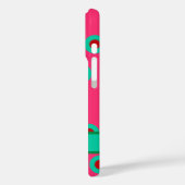 Hot Pink Maximalist Case-Mate iPhone Case (Achterkant / Links)