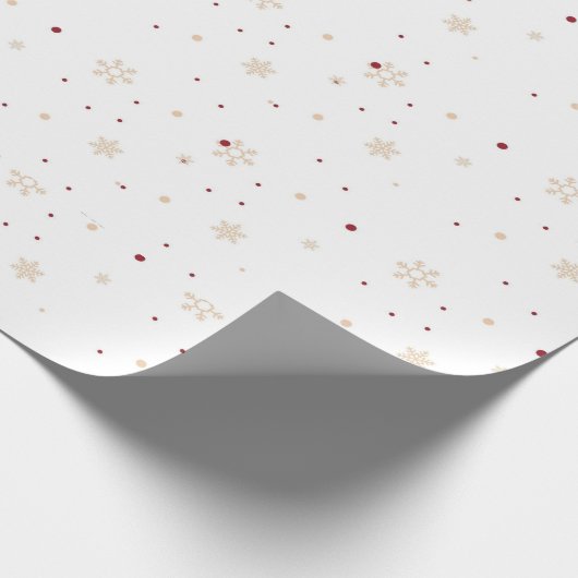 Hot Pink Modern Groovy kerst Cadeaupapier (Hoek)